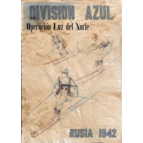 10470	 Poster Division Azul	 Russia 1942 soldiers snow operacion Luz del Norte		 size 41.5 x 29 cm, looks great in a frame