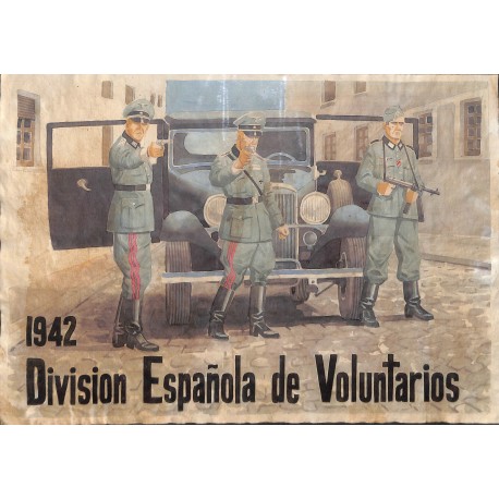 10478	 Poster Division Azul	 1942 Divsion Espanola de Voluntarios soldiers 	