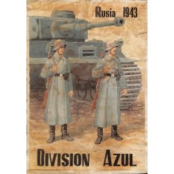 10490	 Poster Division Azul	 Russia 1943 tank soldiers		