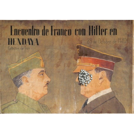 10514	 Poster Division Azul	 Franco Hitler 1940	