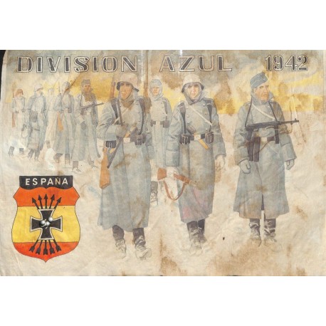 10530	 Poster Division Azul	 Russia 1942 winter soldiers	 