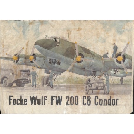 10548	 Poster 	 Legion Condor aircraft Focke Wulf FW 200 C8 Condor	