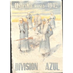 10591	 Poster Division Azul	 Ustrika Russia 1942 winter soldiers	