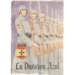 10594	 Poster Division Azul	 soldiers parade guard	