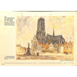 10355	 Third Reich print 	 Metz/France, painting by Reimesch