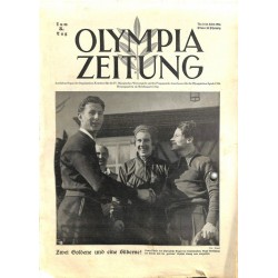 9743	 Third Reich Olympic Winter Games	 OLYMPIA ZEITUNG	 No. 	 6-1936 10.Februar	5th day of the Games	