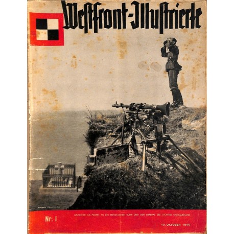 8411	 WESTFRONT-ILLUSTRIERTE	 No. 1-1940 (10.Oktober 1940) FIRST ISSUE	