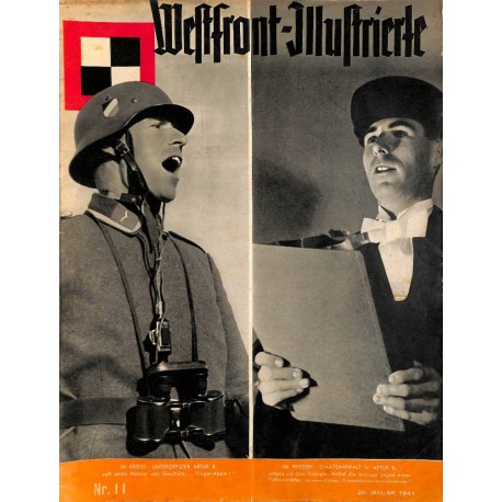 8421	 WESTFRONT-ILLUSTRIERTE	 No. 11 20.(Januar 1941)	