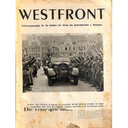 8430	 INCOMPLETE - WESTFRONT Erinnerungsausgabe Juli 1940	