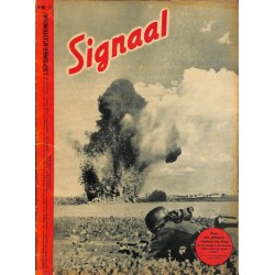 0952	 Incomplete-No.	 H	17-1942	 SIGNAAL / SIGNAL Holland Dutch - illustrated german magazine	soldiers, Wehrmacht,  Russia 