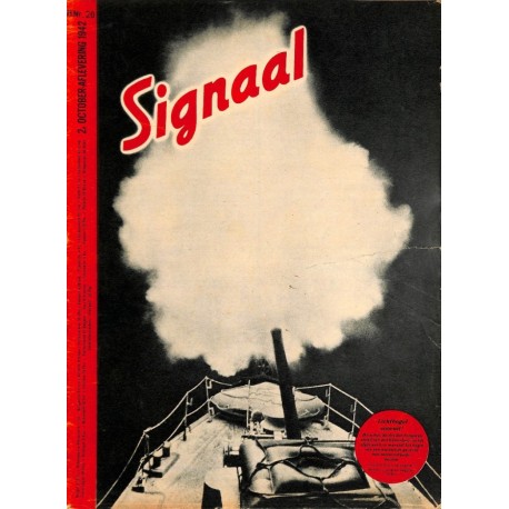 0966	-No.	 H	20-1942	 SIGNAAL / SIGNAL Holland Dutch - illustrated german magazine	Dieppe Russia	