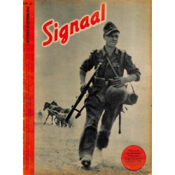 0967	-No.	 H	21-1942	 SIGNAAL / SIGNAL Holland Dutch - illustrated german magazine	Russia, soldiers, Wehrmacht	