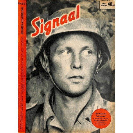 0969	-No.	 H	23/24-1942	 SIGNAAL / SIGNAL Holland Dutch - illustrated german magazine	Russia, soldiers, Wehrmacht, Stalingrad