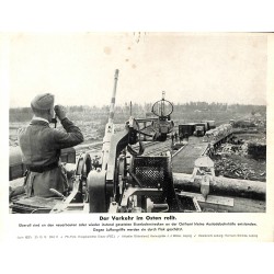 13896	 WWII press photo print	 Der Verkehr im Osten rollt	 Russia 1942, Serie 1537c	