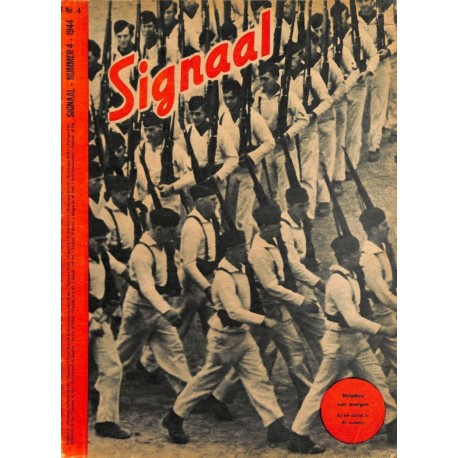 0983	-No.	 H	4-1944	 SIGNAAL / SIGNAL Holland Dutch - illustrated german magazine	tanks, half tracks, mustering new sodliers	