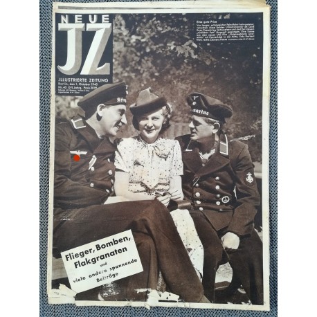 14672	 NEUE ILLUSTRIERTE ZEITUNG	 No. 40-1940, 1.Oktober		