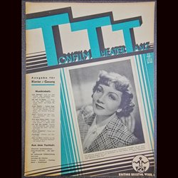 15209	 TTT - Tonfilm Theater Tanz	 No. 3-1938	