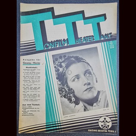 15213	 TTT - Tonfilm Theater Tanz	 No. 8-1939	