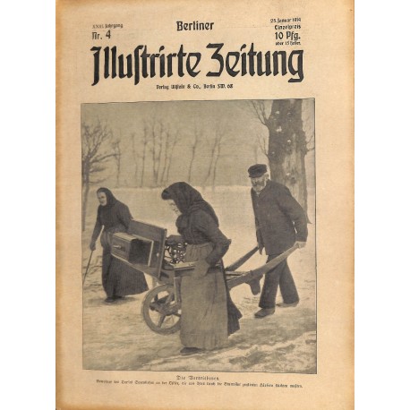 1272	 preWWI-No. 	4	-1914	 BERLINER ILLUSTRIRTE ZEITUNG	 German illustrated magazine	January 25 1914	