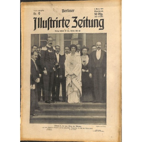 1277	 preWWI-No. 	9	-1914	 BERLINER ILLUSTRIRTE ZEITUNG	 German illustrated magazine	March 1 1914	