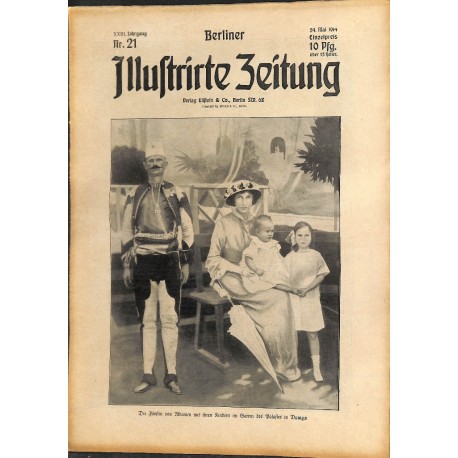 1289	 preWWI-No. 	21	-1914	 BERLINER ILLUSTRIRTE ZEITUNG	 German illustrated magazine	May 24 1914	