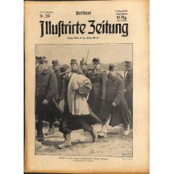 1302	 WWI -No. 	34	-1914	 BERLINER ILLUSTRIRTE ZEITUNG	 German illustrated magazine	August 23 1914	