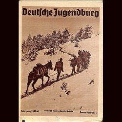 9115	 DEUTSCHE JUGENDBURG	No. 	 4-1941 Januar	 Jahrgang	 1940/41	 