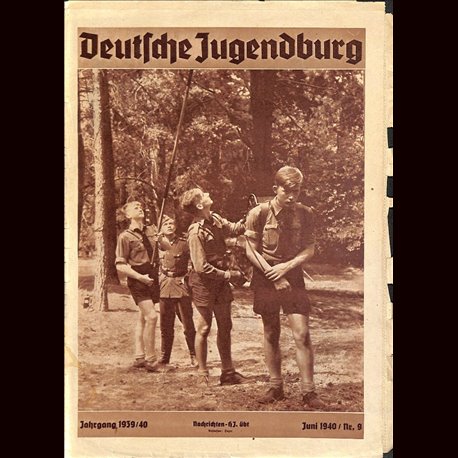 9116	 DEUTSCHE JUGENDBURG	 No. 	 9-1940 Juni	 Jahrgang	 1939/40	 