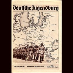 9118	 DEUTSCHE JUGENDBURG	 No. 	 1-1939 Oktober	 Jahrgang	 1939/40	 