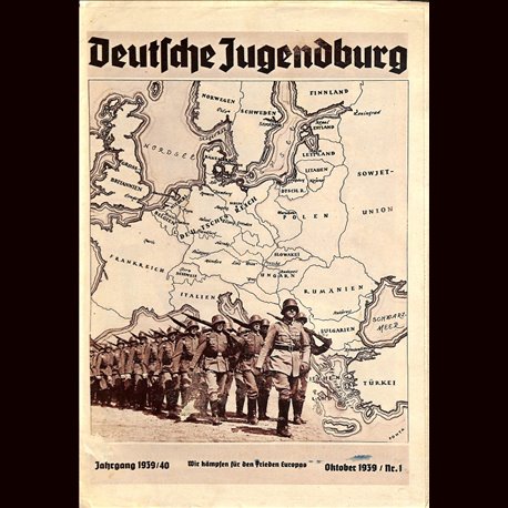 9118	 DEUTSCHE JUGENDBURG	 No. 	 1-1939 Oktober	 Jahrgang	 1939/40	 