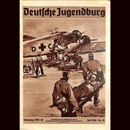 9122	 DEUTSCHE JUGENDBURG	 No. 	 10-1940 Juli	 Jahrgang	 1939/40	 