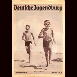 9130	 DEUTSCHE JUGENDBURG	 No. 	 10-1939 Juli	 Jahrgang	 1938/39	 