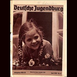 9137	 DEUTSCHE JUGENDBURG	 INCOMPLETE No. 	  9-1939 Juni	 Jahrgang	 1938/39	