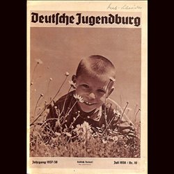 9144	 DEUTSCHE JUGENDBURG	 No. 	 10-1938 Juli	 Jahrgang	 1937/38	 