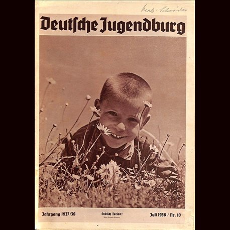 9144	 DEUTSCHE JUGENDBURG	 No. 	 10-1938 Juli	 Jahrgang	 1937/38	 