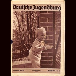 9147	 DEUTSCHE JUGENDBURG	 INCOMPLETE No. 	 11-1938 August	 Jahrgang	 1937/38