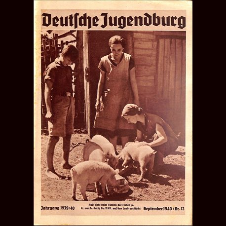 9151	 DEUTSCHE JUGENDBURG	 No. 	 12-1940 September 	 Jahrgang	 1939/40	