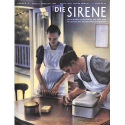 1597	 DIE SIRENE	 No. 2	-1939		- Reichsluftschutzbund - RLB - Luftschutz magazine civil protection, firefighting, air raids