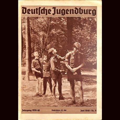 9153	 DEUTSCHE JUGENDBURG	 No. 	 9-1940 Juni	 Jahrgang	 1939/40	 