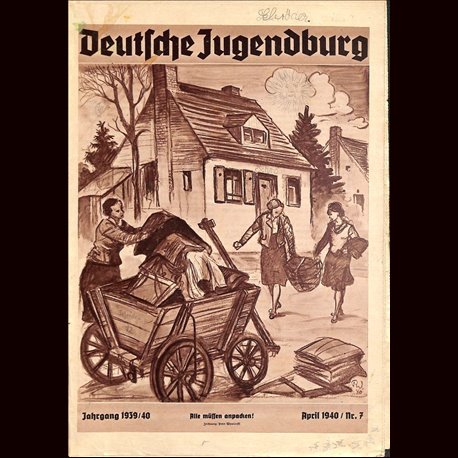 9158	 DEUTSCHE JUGENDBURG	 No. 	 7-1940 April	 Jahrgang	 1939/40	 