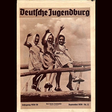 9162	 DEUTSCHE JUGENDBURG	 No. 	 12-1939 September	 Jahrgang	 1938/39	 