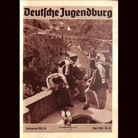 9165	 DEUTSCHE JUGENDBURG	 No. 	 8-1939 Mai	 Jahrgang	 1938/39	 