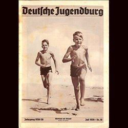 9167	 DEUTSCHE JUGENDBURG	 No. 	 10-1939 Juli	 Jahrgang	 1938/39	 