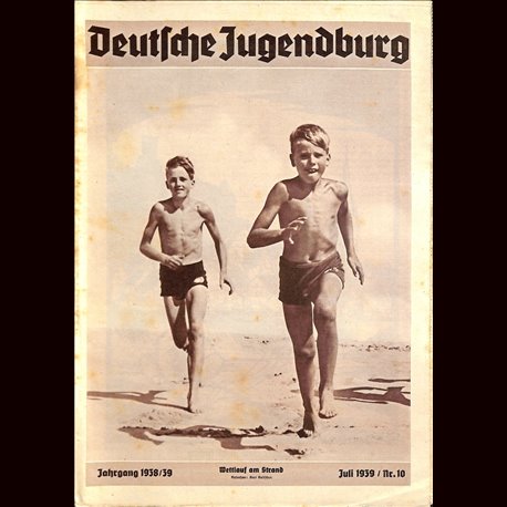 9167	 DEUTSCHE JUGENDBURG	 No. 	 10-1939 Juli	 Jahrgang	 1938/39	 