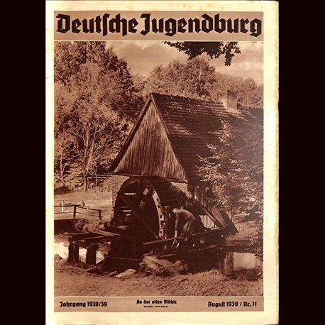 9168	 DEUTSCHE JUGENDBURG	 No. 	 11-1939 August	 Jahrgang	 1938/39