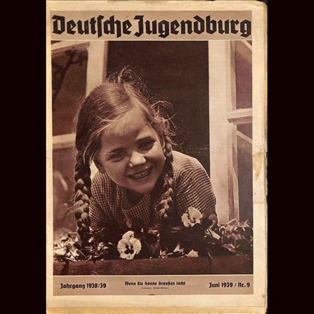 9179	 with cut out DEUTSCHE JUGENDBURG	 No. 	 9-1939 Juni	 Jahrgang	 1938/39	