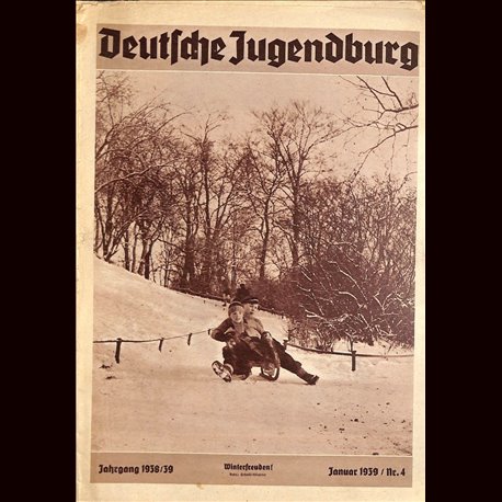 9187	 DEUTSCHE JUGENDBURG	 No. 	 4-1939 Januar	 Jahrgang	 1938/39	 