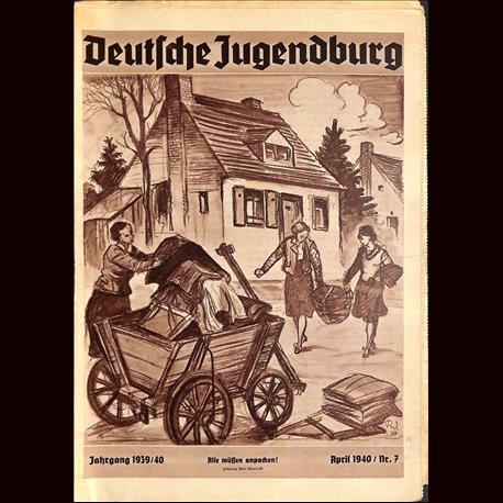 9210	 DEUTSCHE JUGENDBURG	 No. 	 7-1940 April	 Jahrgang	 1939/40	 