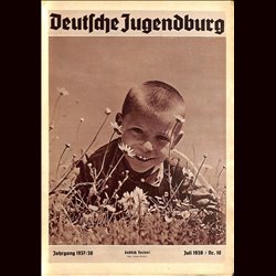 9213	 DEUTSCHE JUGENDBURG	 No. 	 10-1938 Juli	 Jahrgang	 1937/38