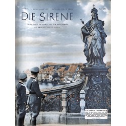 1606	 DIE SIRENE	 No. 2	-1939		- Reichsluftschutzbund - RLB - Luftschutz magazine civil protection, firefighting, air raids